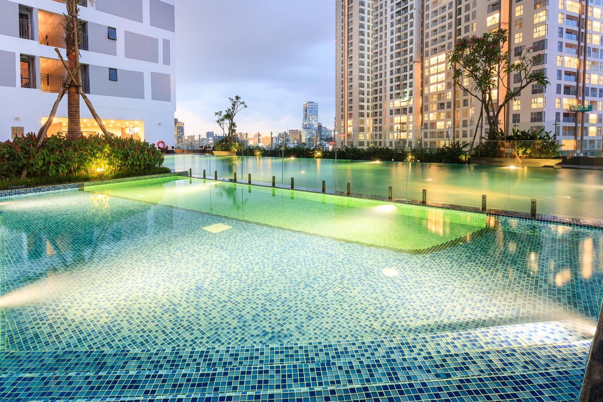 הו צ'י מין סיטי Lyn'S Home-River Gate- Pool- Gym-Pick Up מראה חיצוני תמונה